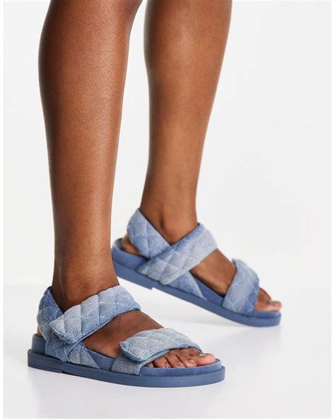 denim dad sandals.